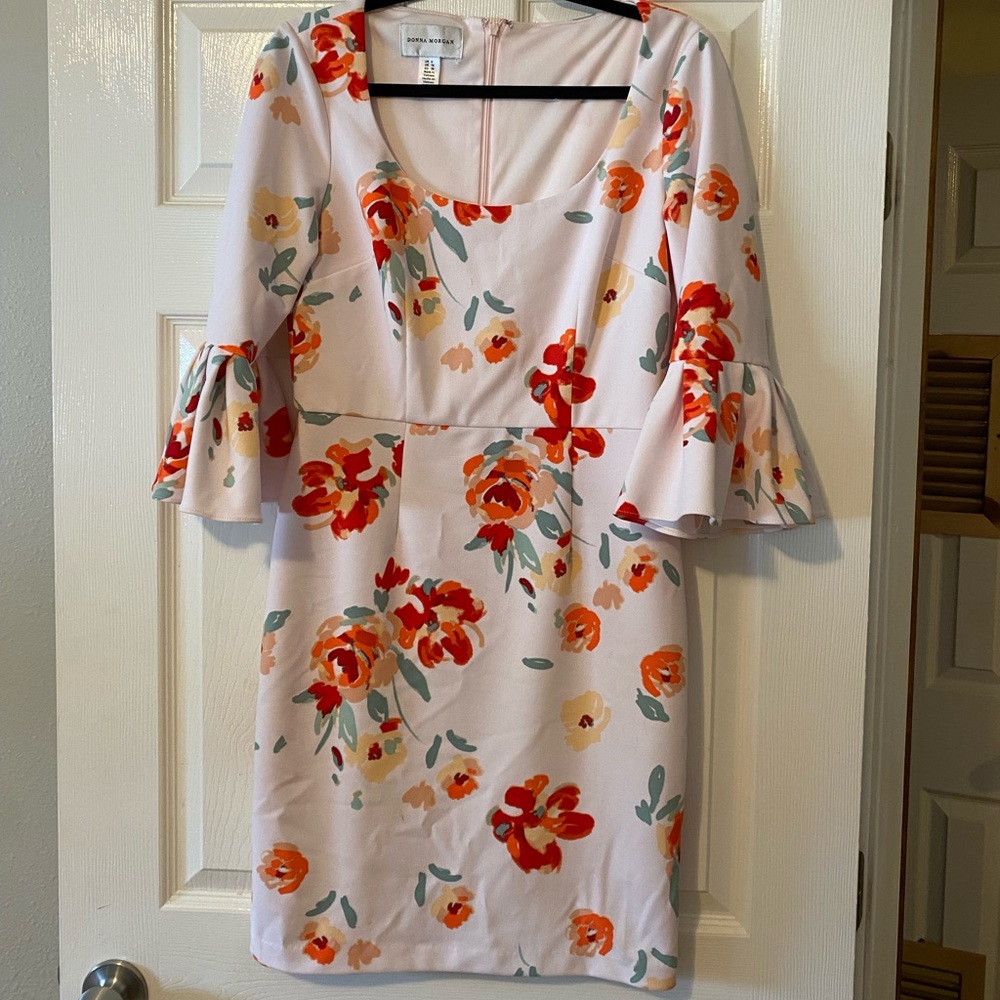 Puff sleeve dress